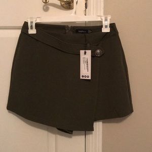 Army Green Skort